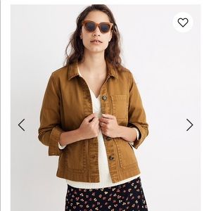 Madewell garment dyed Ashwood Chore Coat